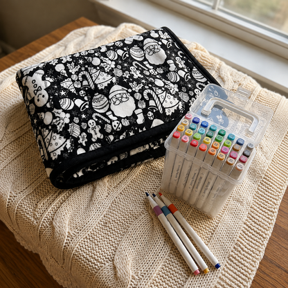 Christmas Coloring Blanket