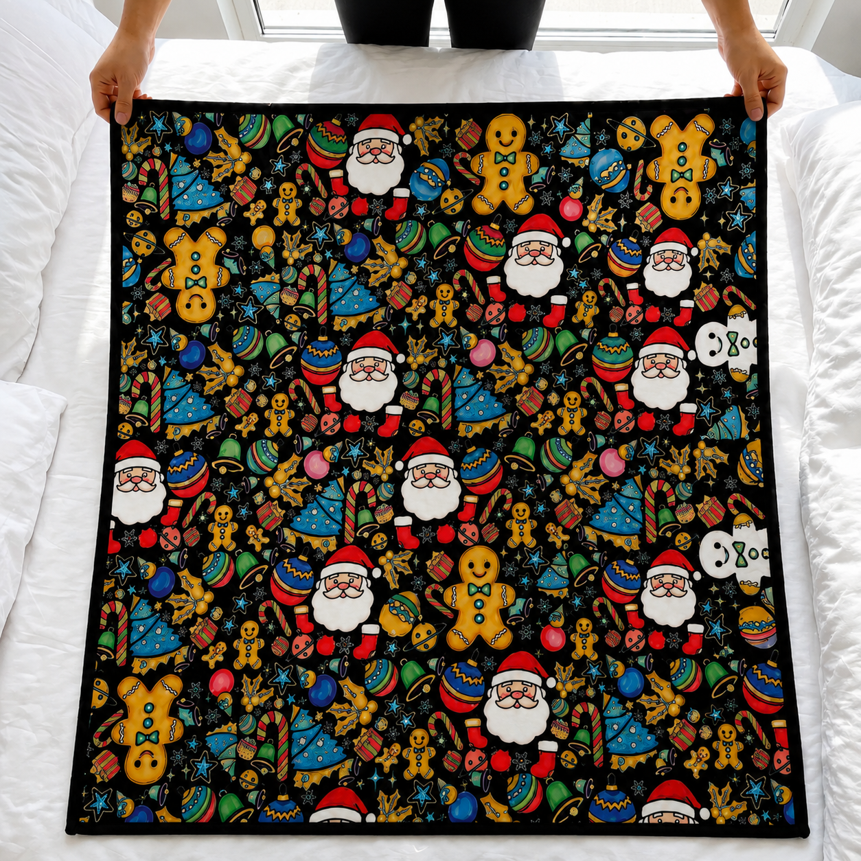 Christmas Coloring Blanket