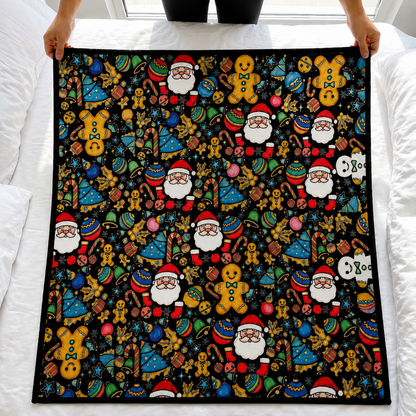 Christmas Coloring Blanket